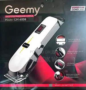 Geemy Rechargeable Hair Clipper