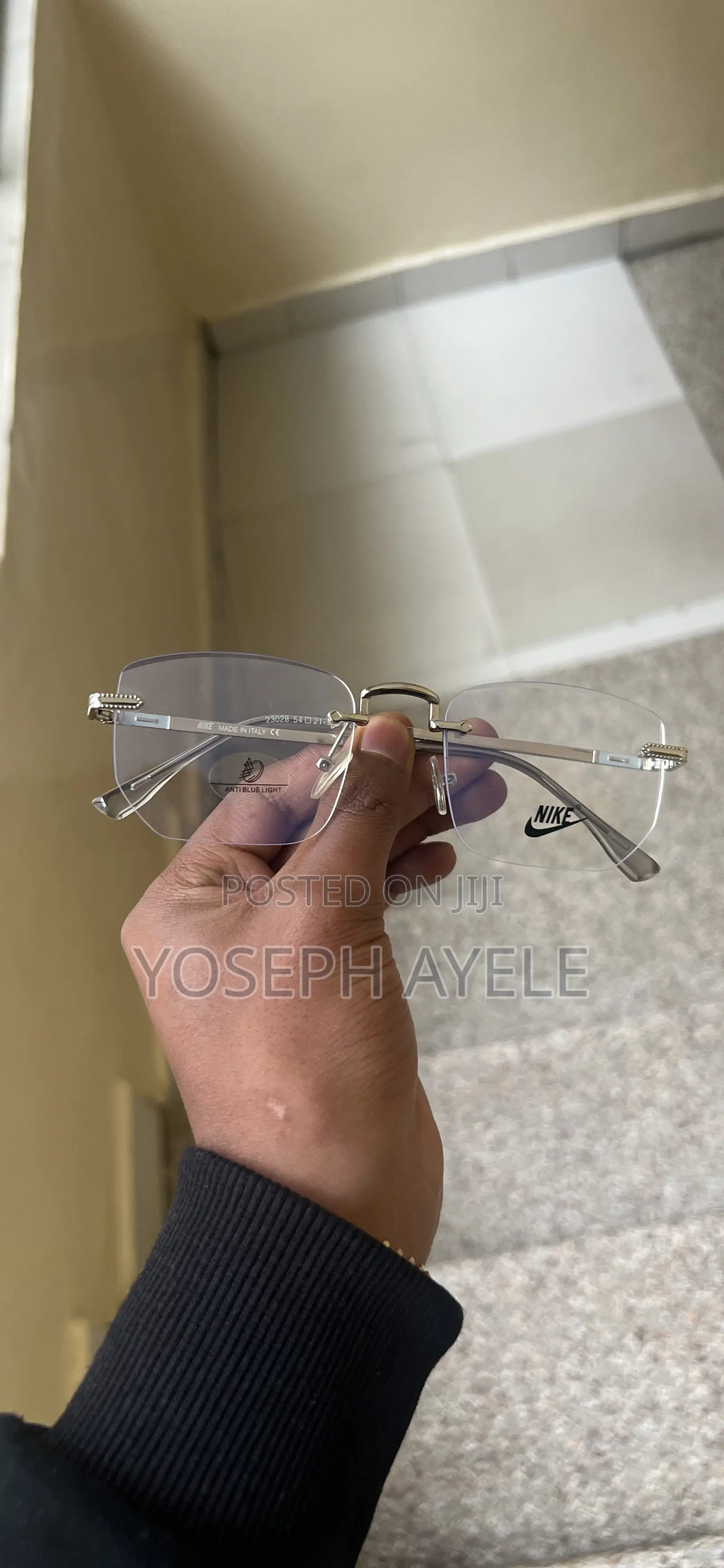 Frameless Anti Blue Light Glass