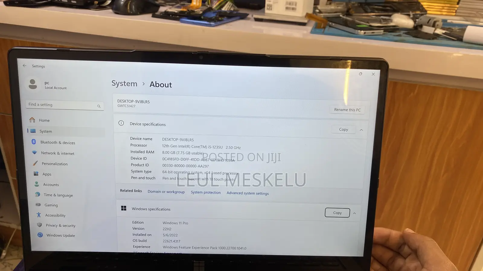 Laptop Gateway GWTC51427 8GB Intel Core i5 SSD 512GB