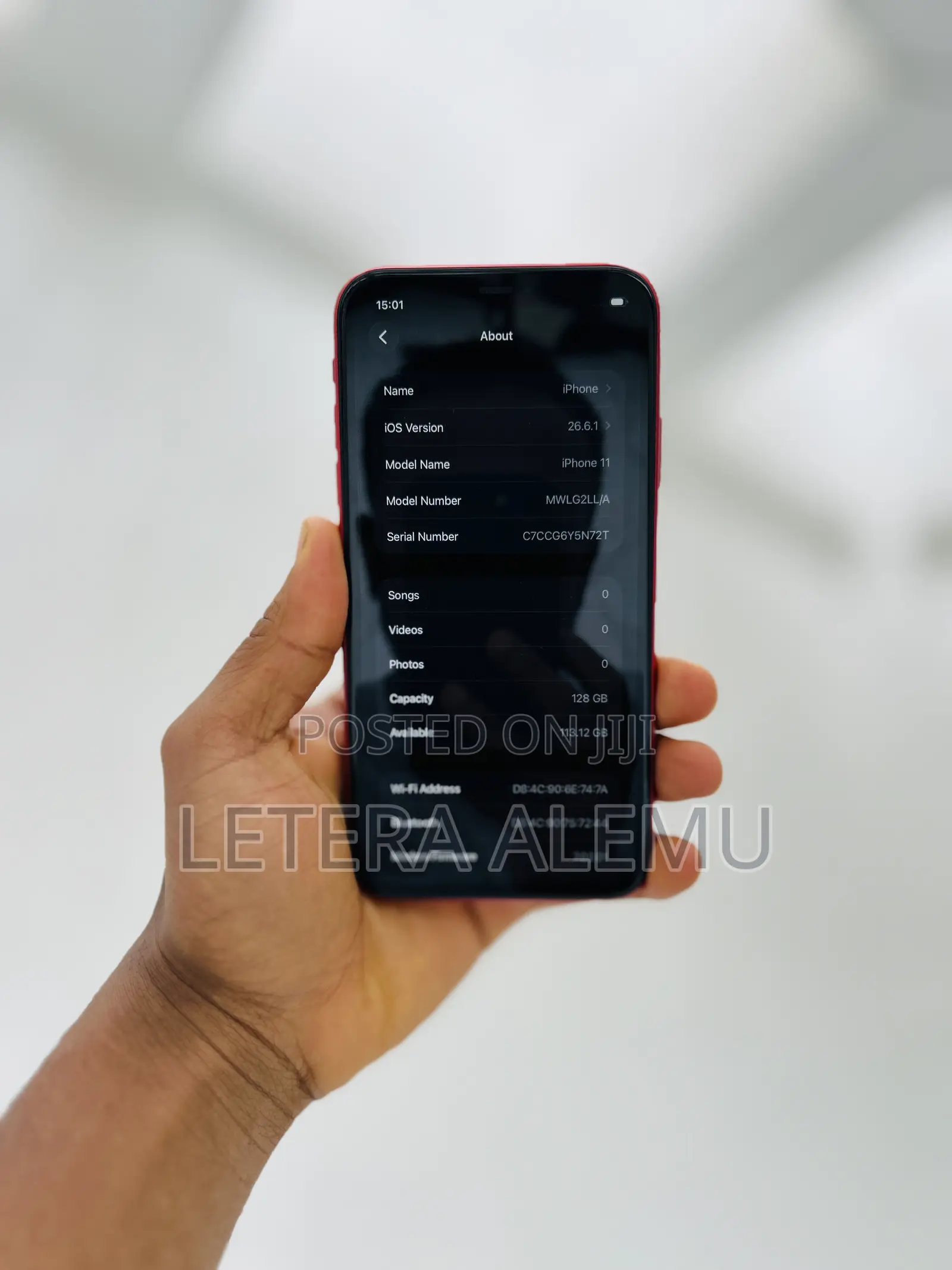 New Apple iPhone 11 128 GB Red