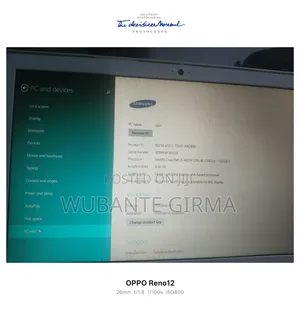 Laptop Samsung 4GB Intel Core i3 SSD 128GB