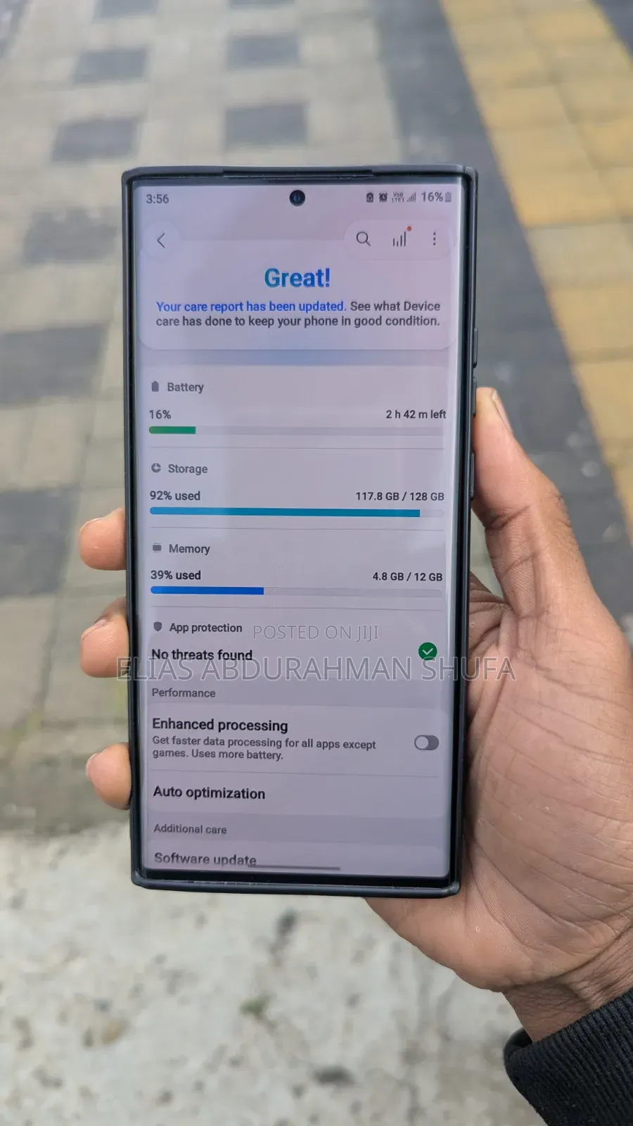 New Samsung Galaxy S20 Ultra 128 GB Black