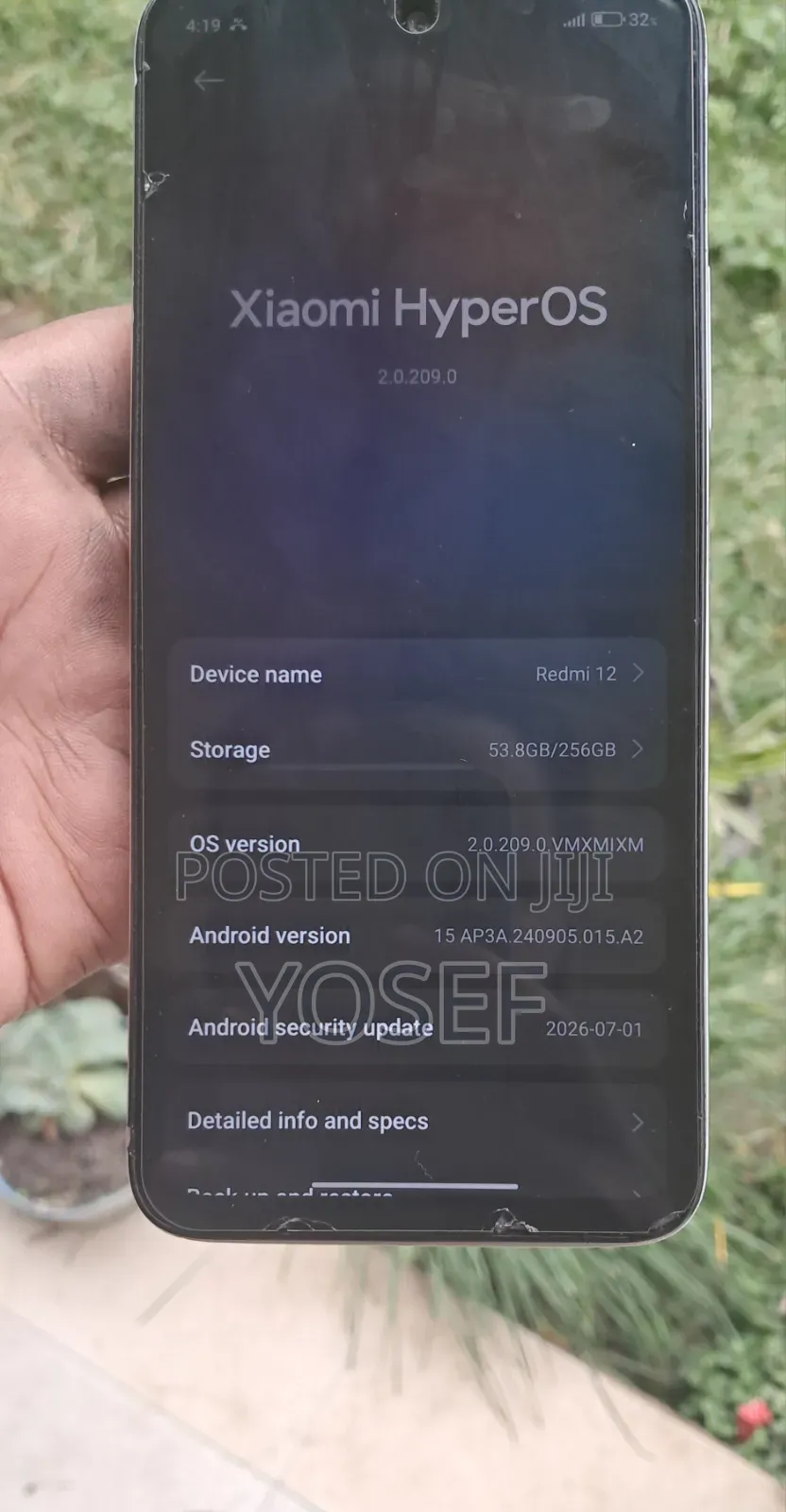 Xiaomi Redmi 12 256 GB Black