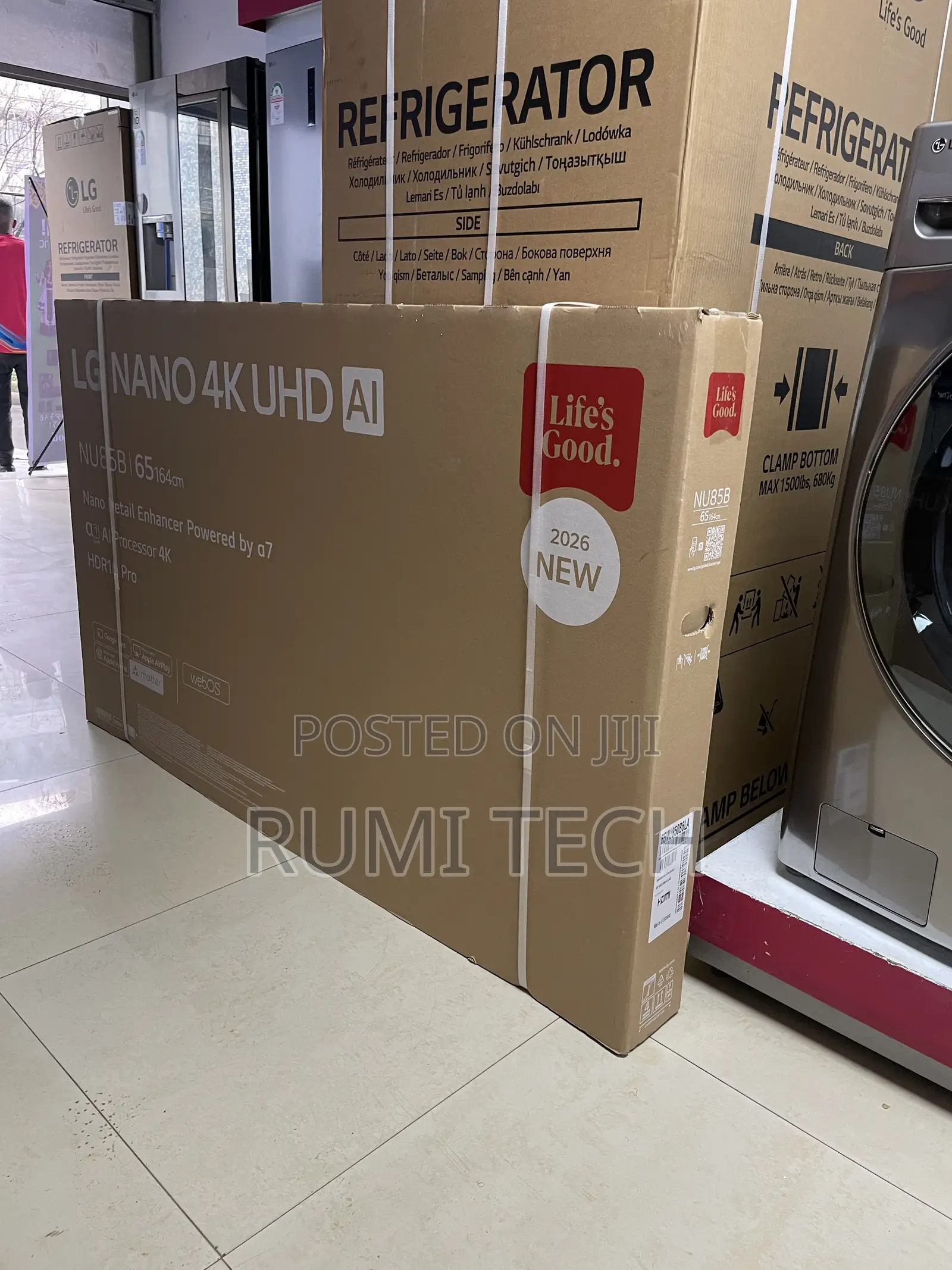LG NANO 65 NU85B 65inch 2026 Model