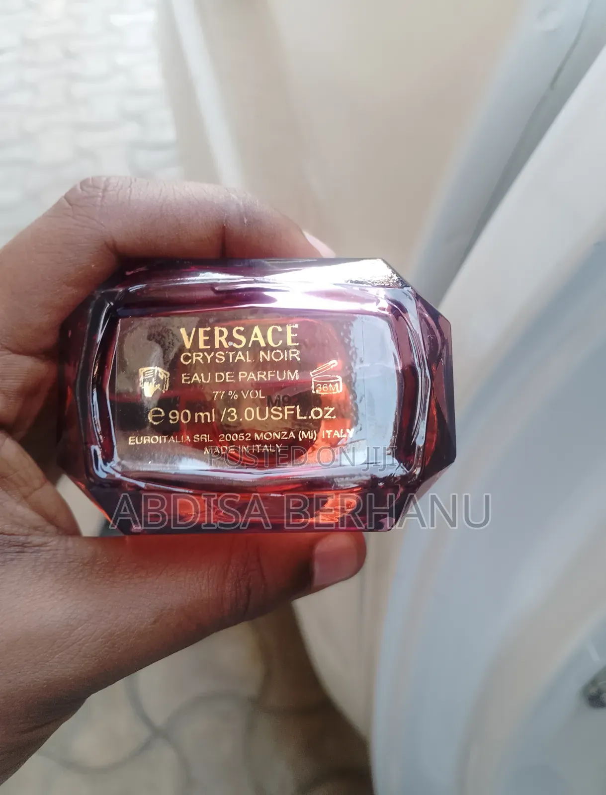 Versace Crystal Noir 90ml - Luxury Perfume in Addis Ababa