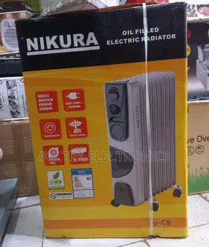 Nikura Oil-Filled Electric Radiator (Model Bm50b-Zf), Designed For