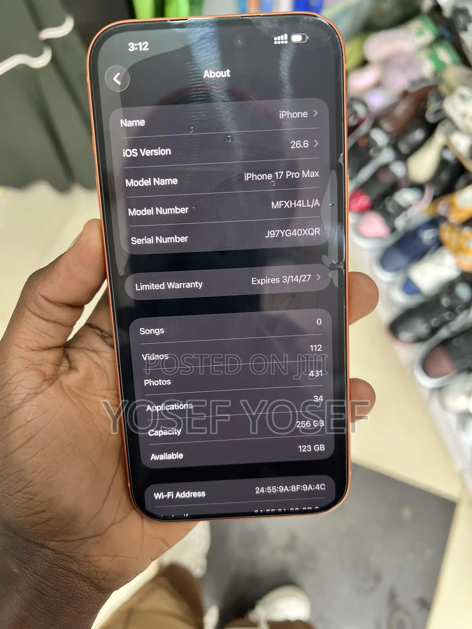 New Apple iPhone 17 Pro Max 256 GB
