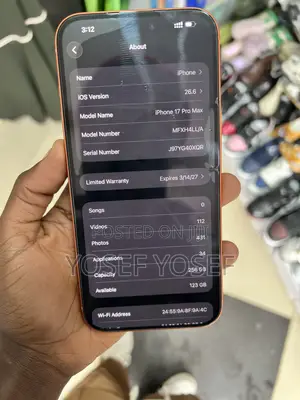 New Apple iPhone 17 Pro Max 256 GB