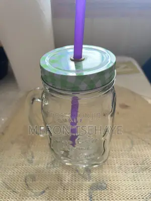 Glass Drinking Mug (Used)