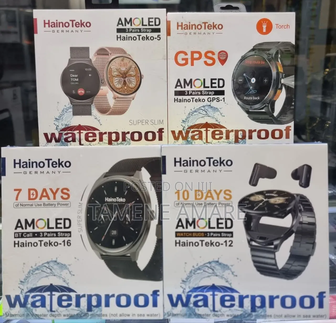 Heino Teko Smart Watchs