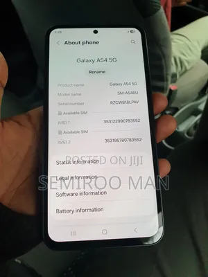 New Samsung Galaxy A54 5G 128 GB Graphite