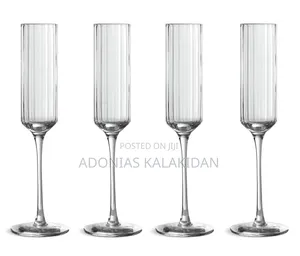 6PCs Champagne Flutes Glass