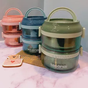 Tedmei 2 Layer Stainless Steel Lunch Box