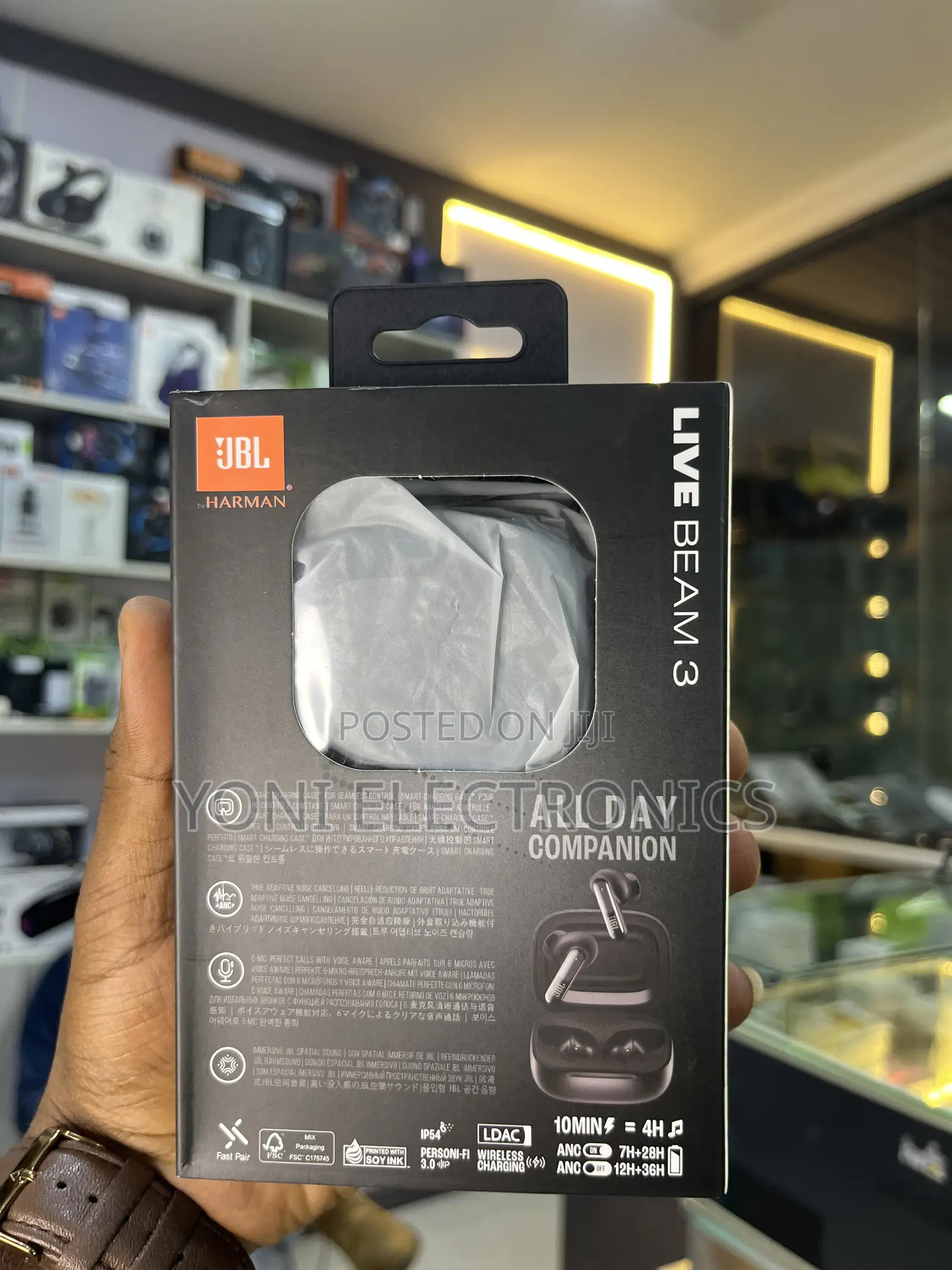 JBL Live Beam 3 True Wireless Earbuds