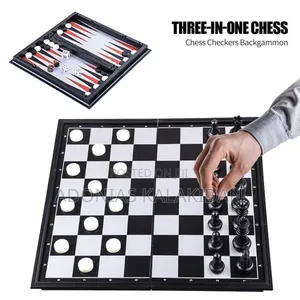 3 in 1 Magnetic Board Game Set