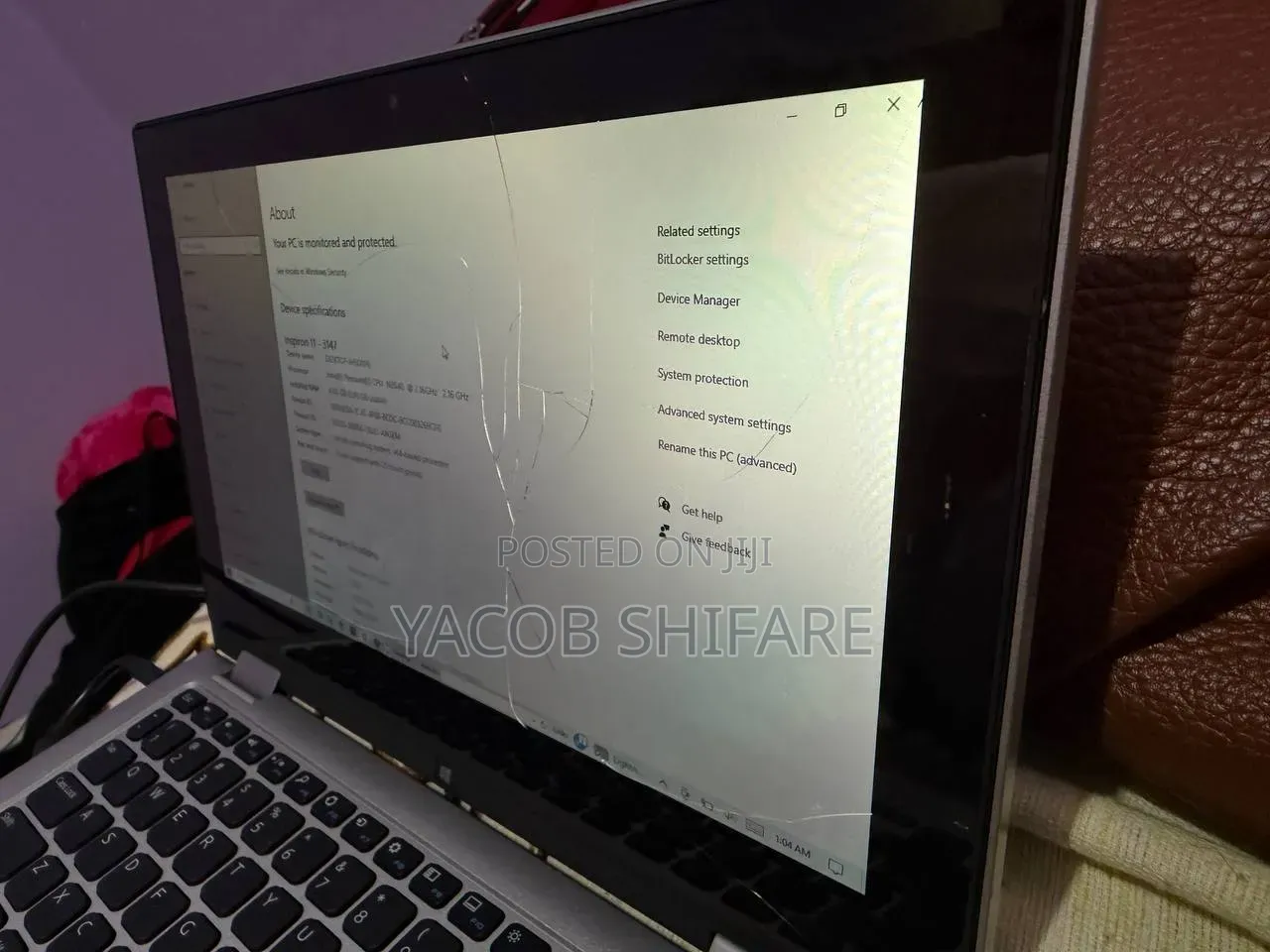 Laptop Dell Inspiron 11 3147 4GB Intel Core 2 Duo HDD 500GB
