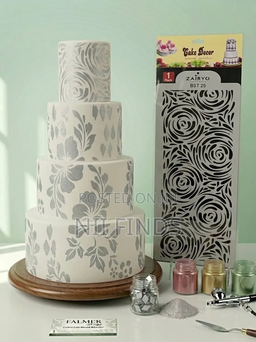 Cake Decoration Stencils