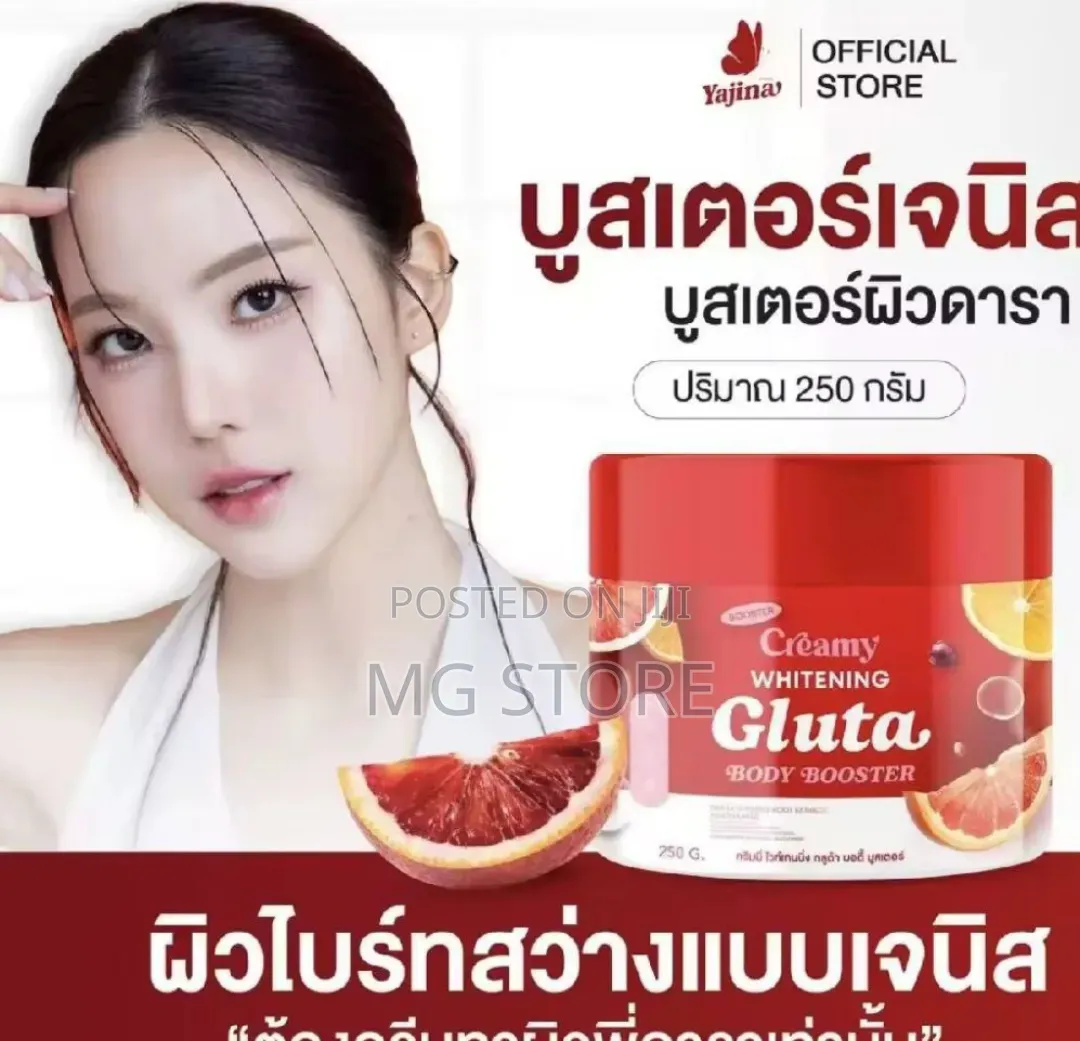Cream Whitening Gluta Body Booster