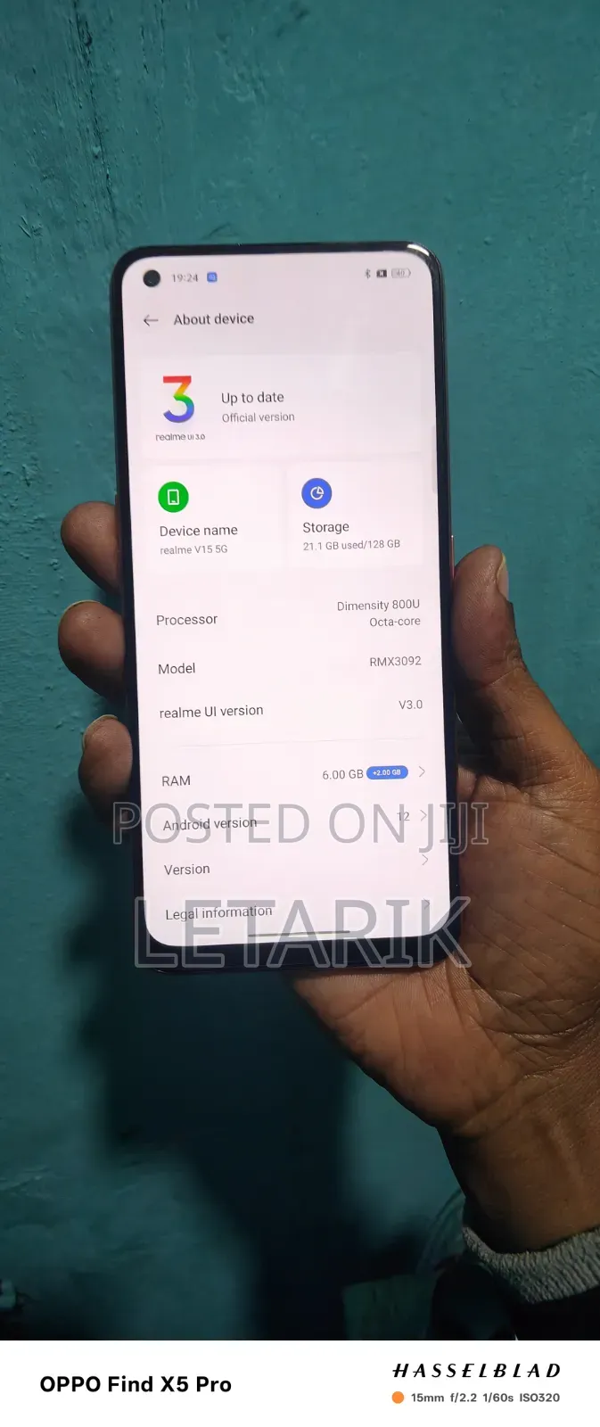 Realme V15 128 GB Pink