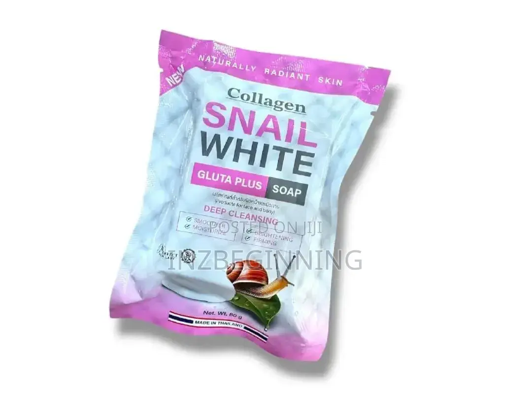 Natural Collagen Snail White Gluta Plus Soap