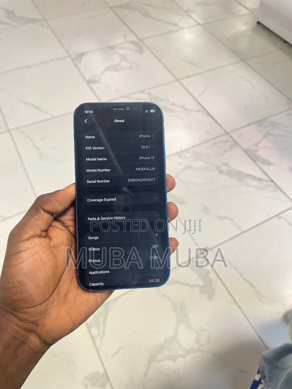 New Apple iPhone 12 64 GB Blue