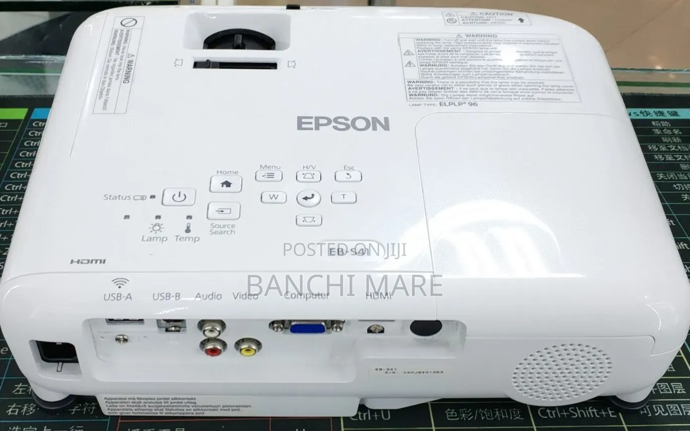 Epson Projector Model Name: EB-S41 Has Bag And