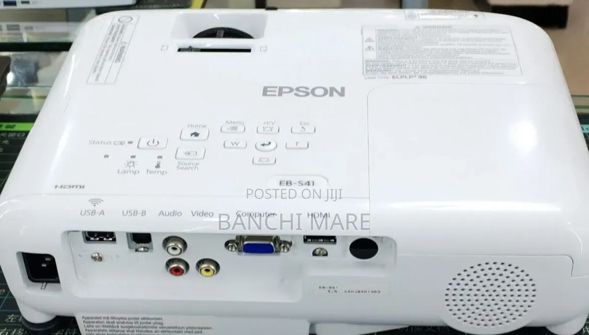 Epson Projector Model Name: EB-S41 Has Bag And