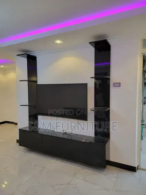 Cool TV Stand Priced Per Square Meter. ቲቪ ስታንድ በካሬ