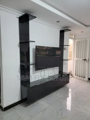 Cool TV Stand Priced Per Square Meter. ቲቪ ስታንድ በካሬ