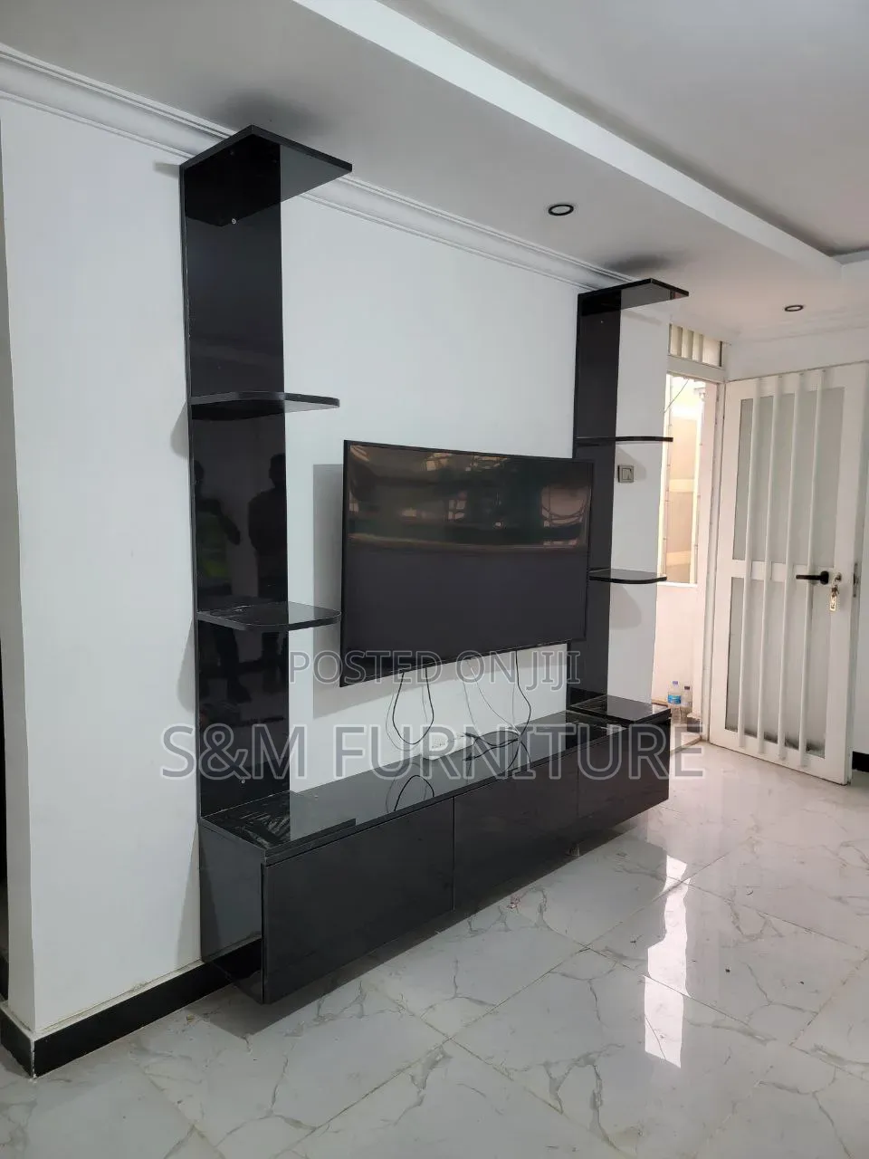 Cool TV Stand Priced Per Square Meter. ቲቪ ስታንድ በካሬ