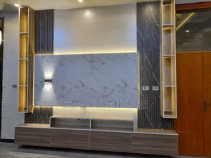 Calm TV Stand Priced Per Square Meter. ቲቪ ስታንድ በካሬ