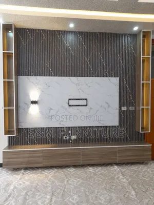 Calm TV Stand Priced Per Square Meter. ቲቪ ስታንድ በካሬ