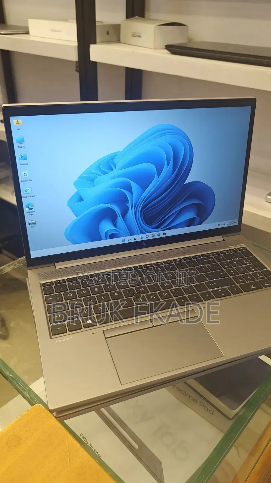 New Laptop HP Zbook Fury 15 G7 16GB Intel Core i7 SSD 512GB
