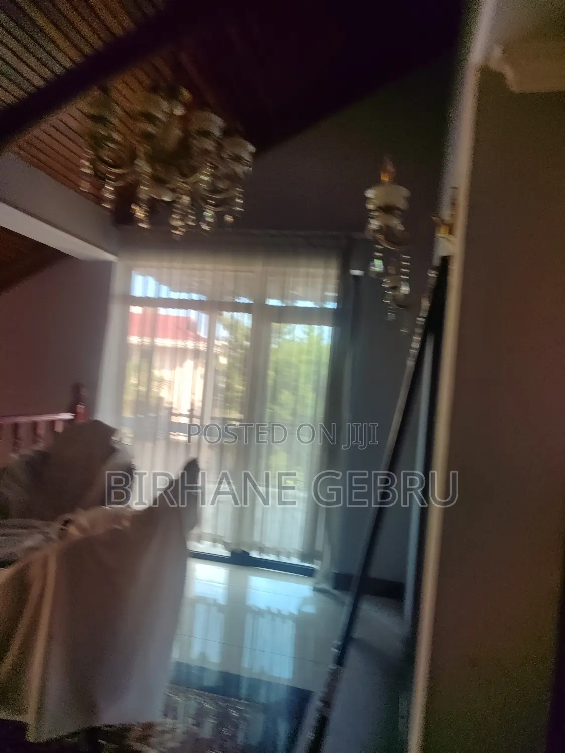 Furnished 5bdrm House in G+1, Bole for rent