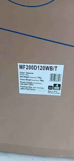 Midea Washer Dryer Front Loadnig :Mf200D120wb/T Adis 2026 Model New