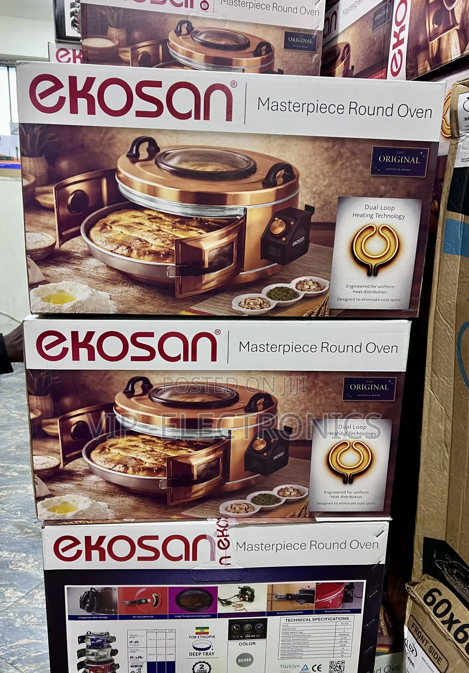 Ekosan Masterpiece Round Oven – A High-Quality Round Electric Oven