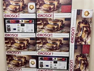 Ekosan Round Oven – Large Family Size Electric Oven, Silver New 2026
