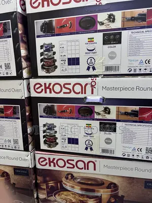 Ekosan Round Oven – Large Family Size Electric Oven, Silver New 2026
