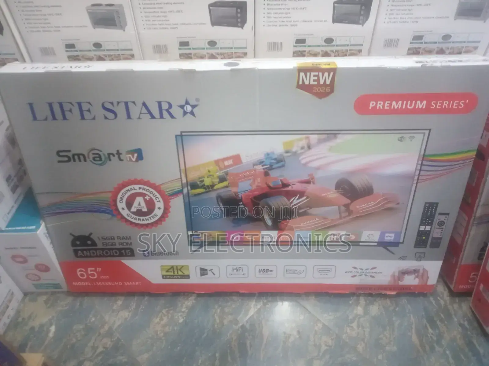 Life Star TV 65inchi Smart Android TV