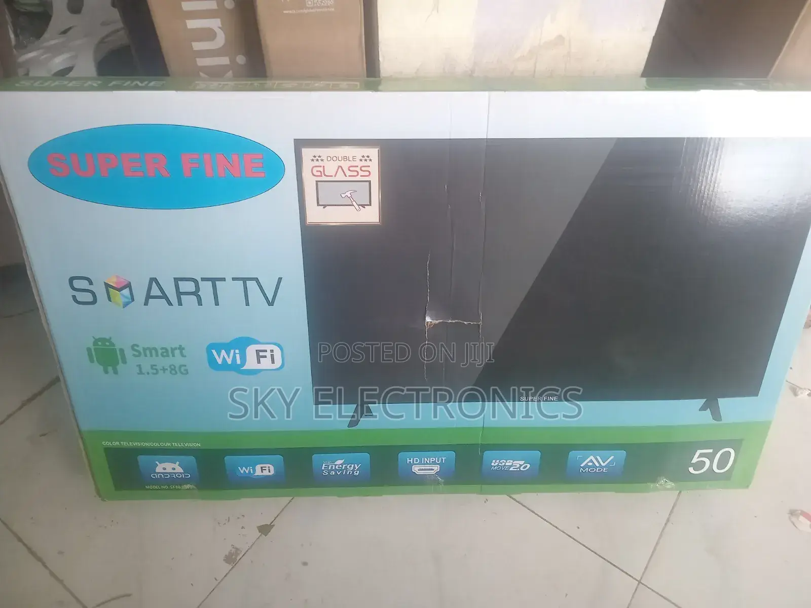 Super Fine TV 50inchi Smart Android TV