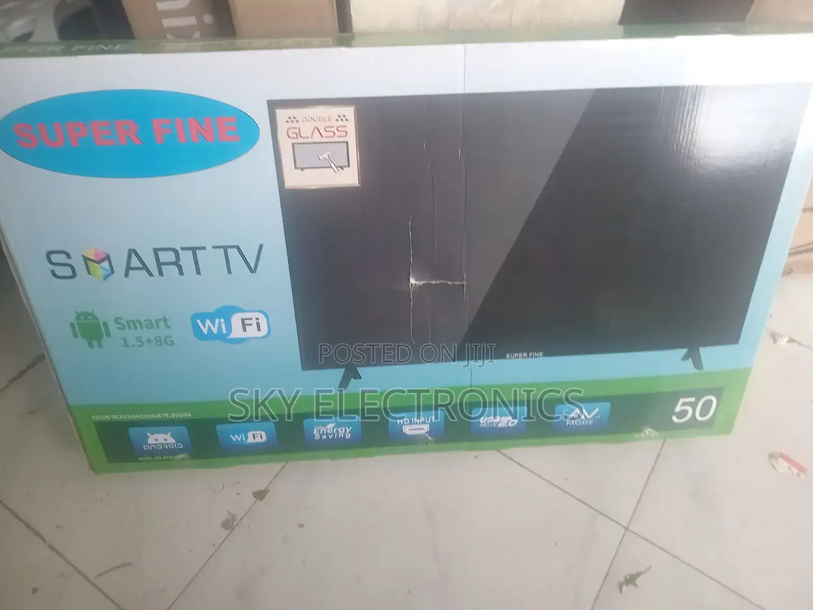Super Fine TV 50inchi Smart Android TV