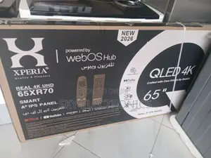 Xperia TV 65inch Qled Smart Android TV.