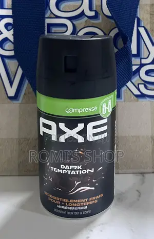 Axe Deodorant Spray, Compressed, Dark Temptation 0%Aluminum Salt,100ml