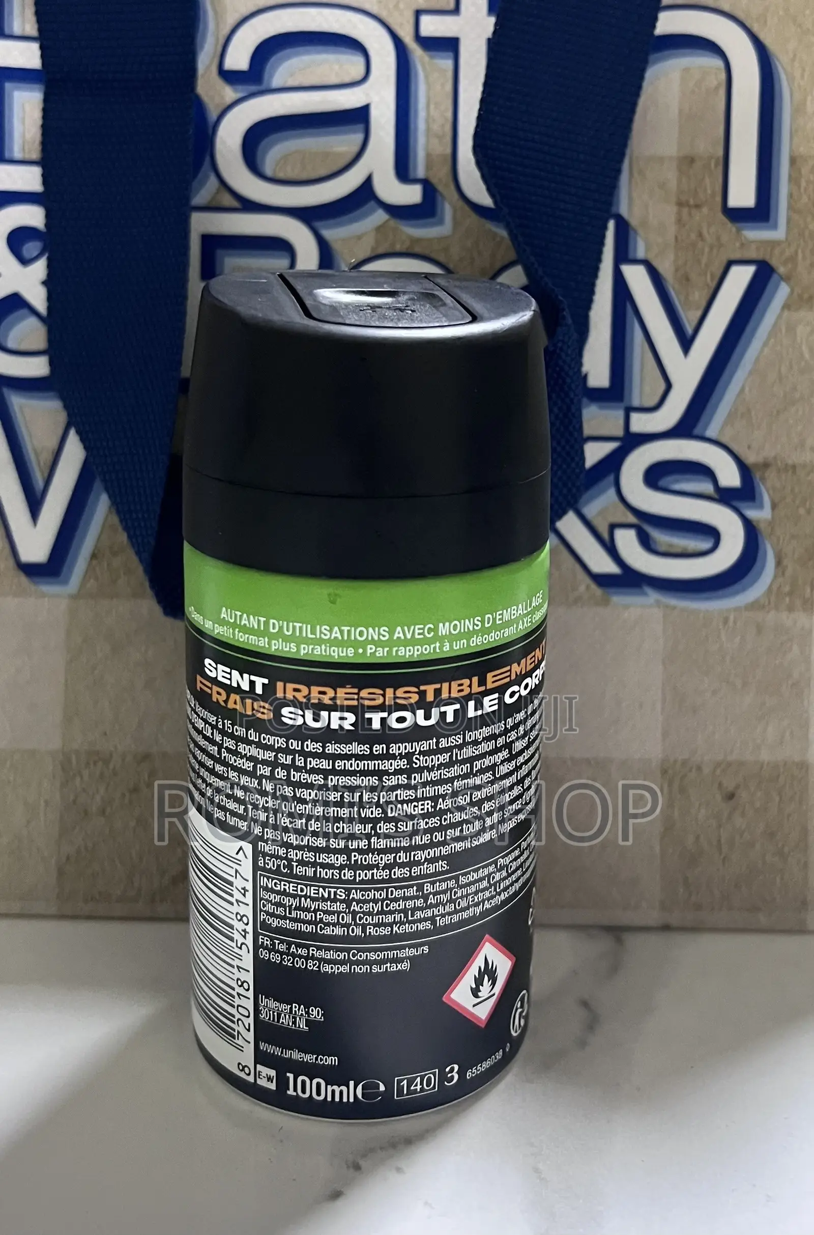 Axe Deodorant Spray, Compressed, Dark Temptation 0%Aluminum Salt,100ml