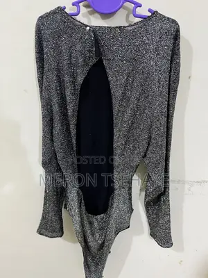 Ladies Shiny Bodysuit Slightly Used