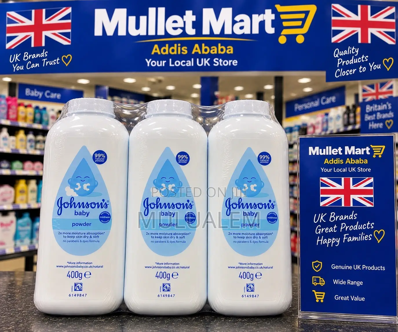 Jhonson’s Baby Powder