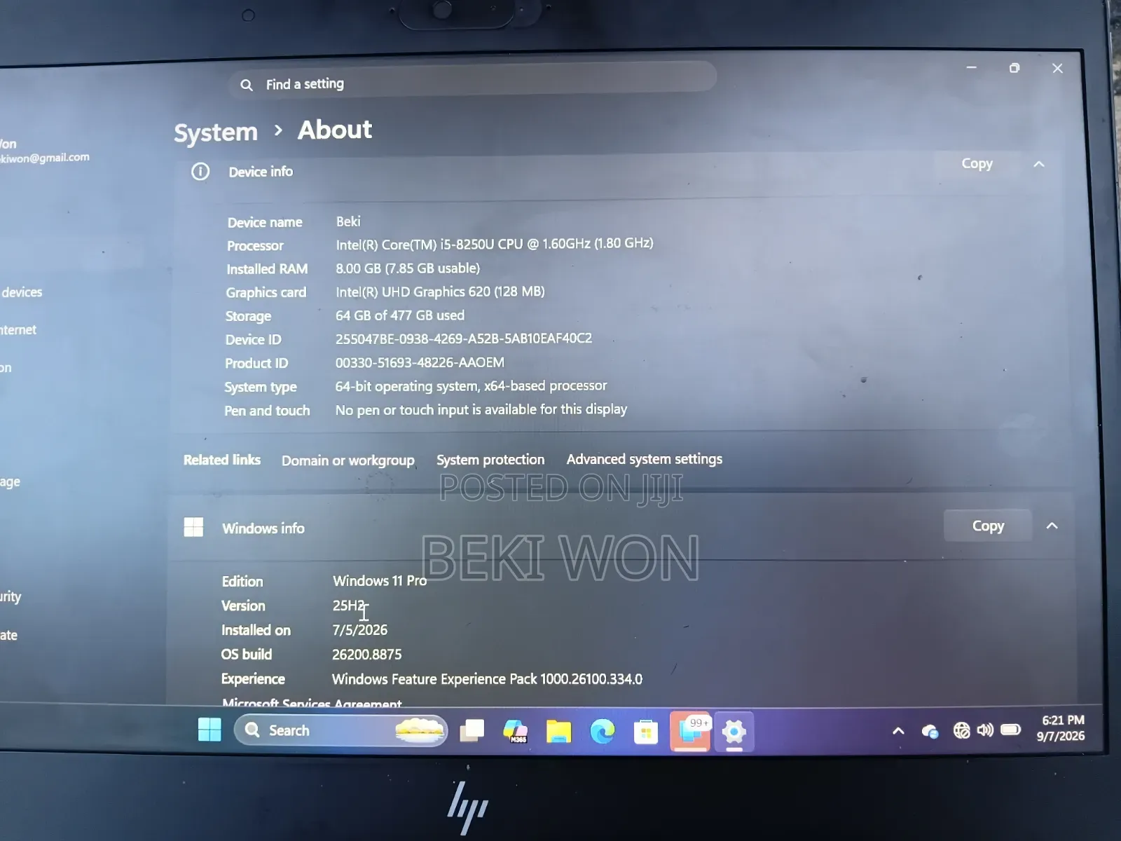 Laptop HP EliteBook 840 8GB Intel Core i5 SSD 512GB