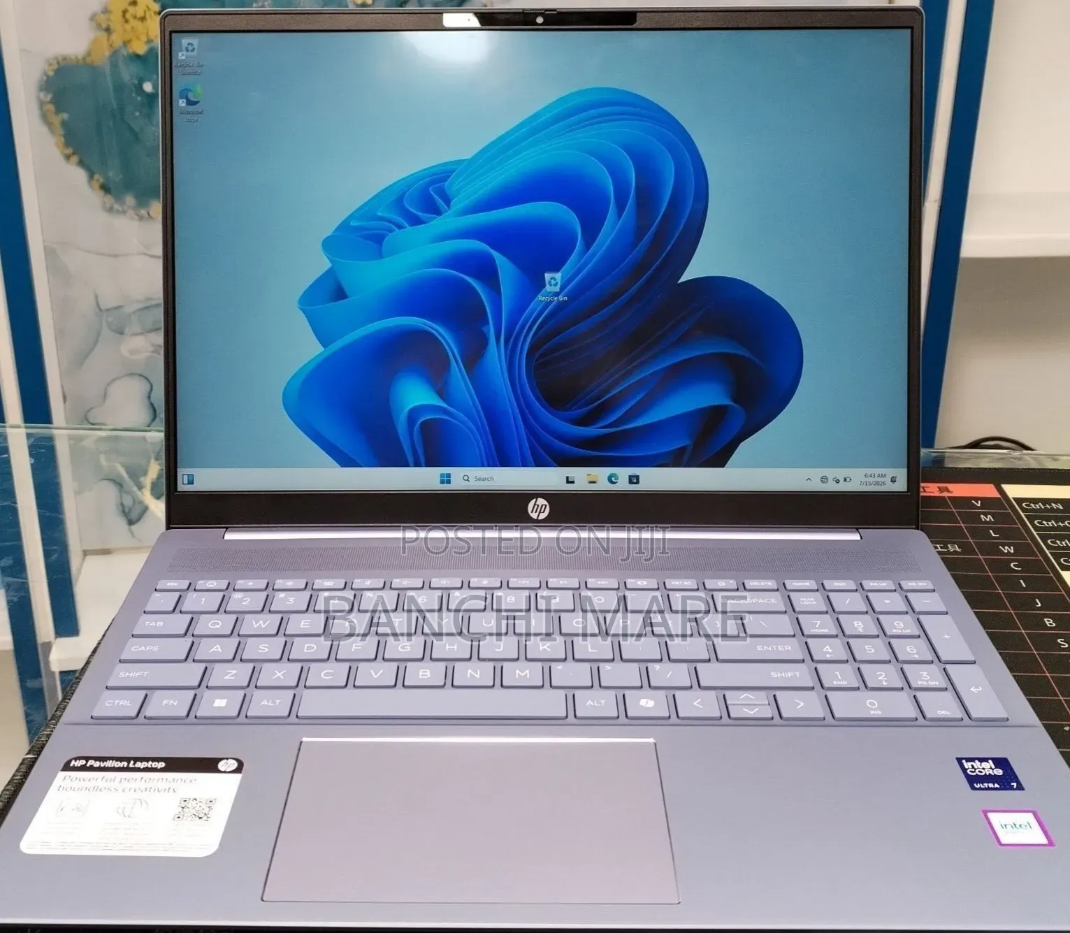 New Laptop HP Pavilion 15 16GB Intel Core Ultra 7 SSD 1T