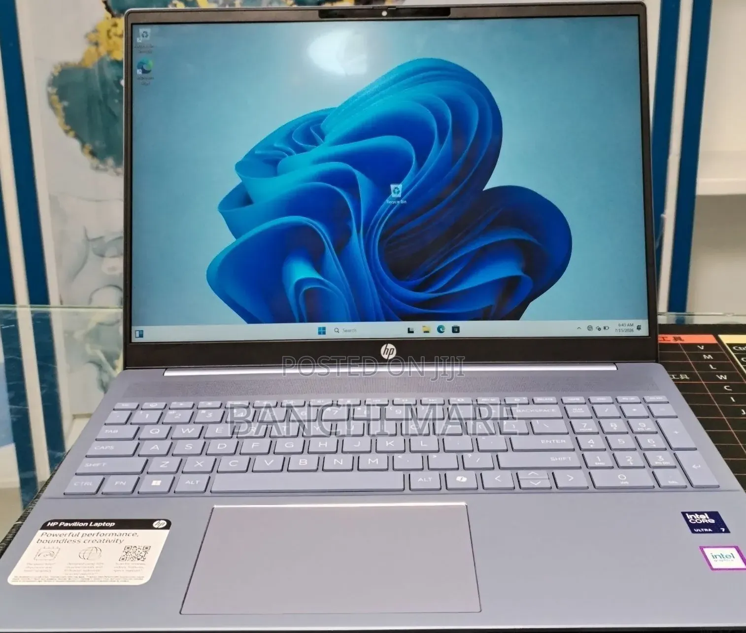 New Laptop HP Pavilion 15 16GB Intel Core Ultra 7 SSD 1T