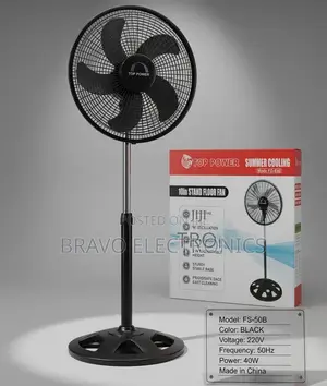 TOP POWER 18" STAND FAN - Smart Air Cooler for Your Home and Office